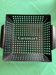 Cuisinart Square Metal Perforated Grilling Pan. Fixed Price $20.00.