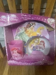 Disney Princess Mealtime Set By Zak. New Box.. Fixed Price $35.00.