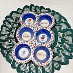 Anthropologie Nathalie Lete Stoneware Muffin / Cupcake Pan Red White & Blue Usa. Fixed Price $50.99.
