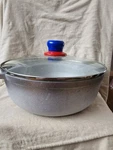 Imusa 3.7 Qt Boricua Cast Aluminum Caldero W/glass Lid Slightly Used. Fixed Price $25.00.