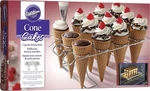 Wilton Cone Cakes Cupcake Baking Rack, Holiday Party Ice-cream Holder 2105-4820. Fixed Price $12.95.