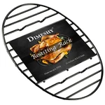 Roasting Rack, Black With Integrated Feet, Enamel Finished, Nonstick, Fit For.... Fixed Price $23.69.