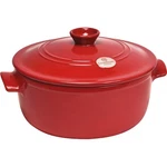 Emile Henry Flame Round Stewpot Dutch Oven, 5.5 Quart. Fixed Price $209.95.