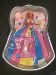 Wilton Barbie Cake Pan 1998 Aluminum 2105-3550 Birthday Party Baker Baking. Fixed Price $10.00.