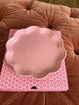 Le Creuset Frill Plate Stoneware 22CM Satin Pink. Fixed Price $39.99.