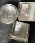 Magic Line Cake Pans Wedding Anniversary Round Square 16" 12" No Brand 10". Fixed Price $11.19.