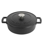 Babish 3 Quart Round Enameled Cast Iron Braiser Pan With Self-basting Lid Bla. Fixed Price $116.71.