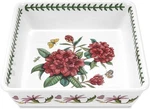 Portmeirion Botanic Garden 10" Square Baking Dish, Rhododendron Motif. Fixed Price $76.00.