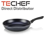 Techef - Black Color 12" Fry Pan, Coated With Teflon Select (pfoa Free). Fixed Price $32.99.