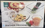 Anchor Hocking Oven Basics Piece Glass Set Vintage Nib 55058. Fixed Price $39.95.