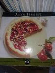 Tutto Italiano Piece Pizza Set 13" Round Stone, Serving Rack, Cutter Nob. Fixed Price $10.99.