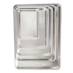 Nordic Cooking Baking Cookie Half Quarter Sheet Pans Bakeware Tray 5 Pc Set. Fixed Price $72.99.