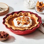 Le Creuset 71131023060005 Heritage Cerise 9" Fluted Pie Dish-wasserstrom 12990. Fixed Price $41.99.