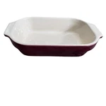 Emile Henry Maroon Casserole Dish 96.69 8.75 X 5.5 Made In France. Fixed Price $25.00.