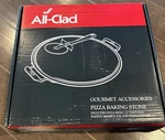 All Clad 13" Pizza Baking Soapstone Stainless Ring Trivet Cutter 00280. Fixed Price $175.00.