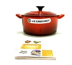 Creuset Heart Casserole Dish Enamel Cast Iron Cherry Red, 2 Qt. Fixed Price $169.99.