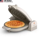 Bella Flip-n-store Waffle Maker With Evergood Ceramic Nonstick 7, Oatmilk. Fixed Price $45.66.