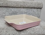 Le Creuset Stoneware Classic Square Baking Dish 23CM/9" Color Chiffon Pink. Fixed Price $45.00.