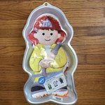 Wilton Little Hero Cake Pan 2105-2077 Firefighter First Responder Nos Vintage. Fixed Price $12.00.