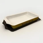 Vintage Nordic Ware Northland Butter Yellow Lasagna Baking Dish & Tray Euc. Fixed Price $29.99.
