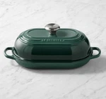 Nwt Le Creuset Oval Bread Oven 11.5" Artisan Cast Iron Baker. Fixed Price $173.65.