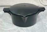 Pampered Chef Large Cooker Microwave Steamer 8 CUP/2 Qt Pan With Lid Usa. Fixed Price $15.00.