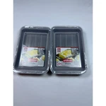 Goodcook Everyday Nonstick Cake Pan Set Of 2 13X9 Gray New Covered Bakeware. Fixed Price $18.99.