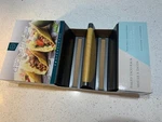 Chicago Metallic Professional Baked Taco Rack #26410 Non-stick, Heavy Duty New. Fixed Price $10.00.