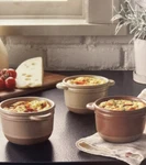 Hearth & Hand With Magnolia Neutral Stoneware Ramekin 3PC Set. Fixed Price $29.99.