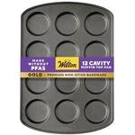 12-CUP Non-stick Muffin Top Pan, Pfas-free Bakeware For Creative Baking. Fixed Price $49.99.