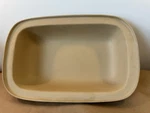 Pampered Chef Stoneware Roasting Pan Baker Family Heritage Collection 11X17X4. Fixed Price $40.00.