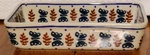 Manufaktura Boleslawcu Polish Pottery Baker Loaf Pan 8X4. Fixed Price $34.50.