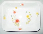Square Baking Dish Country Flowers By Andrea Oven To Table Cookware 9607. Fixed Price $20.00.