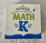 Good And The Beautiful Math Box Kit Kindergarten Complete Set Barely Used. Fixed Price $13.99.