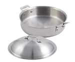 Bon Chef 60001 Cucina 4 Qt. Stainless Steel Saute Use Pan With Lid. Fixed Price $60.00.