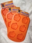 Wilton Halloween Pumpkin Faces Silicone Bake Muffin Scary Good Treats 3 Set New. Fixed Price $18.00.