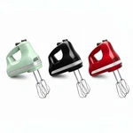Kitchenaid 3-SPEED Hand Mixer, Empire Red, Pistachio, Black, KHM312. Fixed Price $32.88.