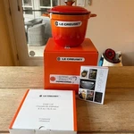 Creuset Enameled Cast Iron Cocotte Every Rice Pot 18 Cm Flame Orange New. Fixed Price $259.99.