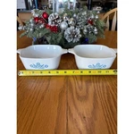 Corningware P-43-B Blue Cornflower Petite Pans 2 Cup Lot Of Vintage Usa. Fixed Price $15.00.