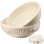 Dimpola Banneton Bread Proofing Basket - 9 Inch Set 2 Sour.... Fixed Price $35.35.