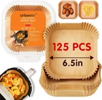6.5-INCH Square Air Fryer Paper Liners 125PCS For Easy Cleanup Non-stick, Heat. Fixed Price $14.41.