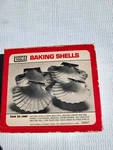 Vintage Cooks Tools Set Of Baking Shells Made France 22047 Bake Broil Brown. Fixed Price $10.00.
