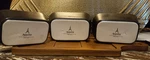 Appetit 4 Pc Ramekin Set With Bamboo Tray Cast Iron Oven To Table. Fixed Price $8.00.
