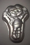 2003 Wilton Dora Cake Pan 14 1/2"X10 X2". Fixed Price $8.50.
