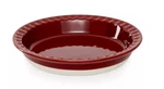 Martha Stewart 9 Inch Ceramic Pie Baking Dish Cranberry Color New Box. Fixed Price $49.95.