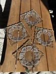 Vtg Shannon Godinger Ireland Crystal Cut Glass Decor Cake Plates Freedom Line 4. Fixed Price $19.99.