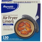 Reynolds Kitchens Unbleached Parchment Air Fryer Liners 150 Count. Fixed Price $18.98.