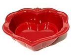 ***** Princess House Pavillion Berry Heart Baker + 2 Ramekins - New. Fixed Price $57.50.