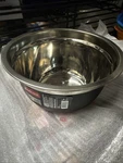Goodcook 10253 Mixing Bowl, High Quality Stainless Steel, Qt. Black And Silver. Fixed Price $10.00.