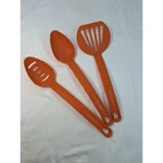 Rachael Ray 3 Piece Nylon Kitchen Tool Set Orange Slotted Turner & Spoons. Fixed Price $9.99.